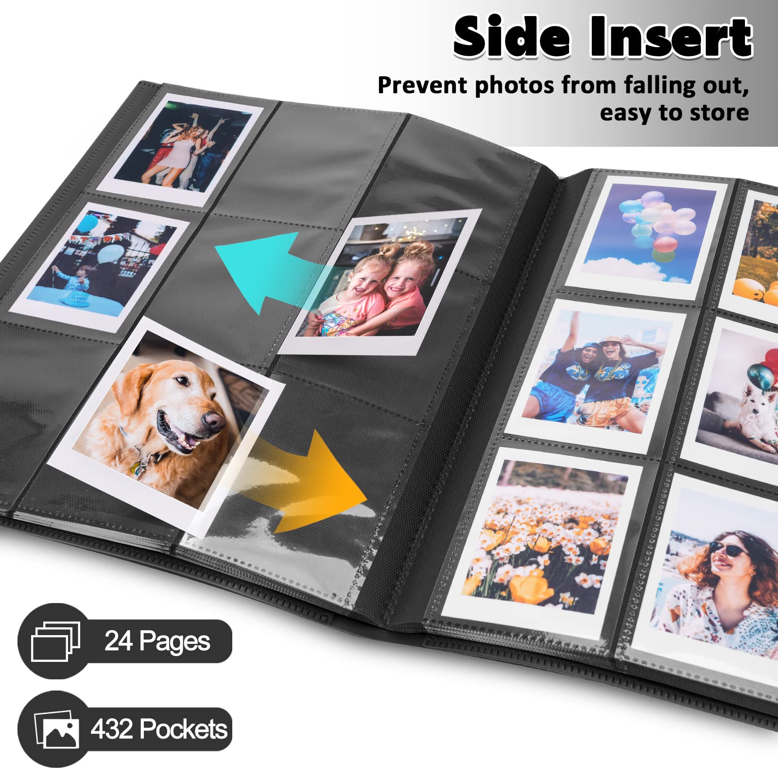 FORETOY Photo Album with 432+1 Pockets for 3" Film - Image 4