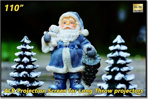 Miniatura 7 de Pantalla ALR para proyectores de tiro estándar (no UST), pantalla de proyector ALR de 120 pulgadas, montaje en pared, 16:9 8K/4K 3D, pantalla de