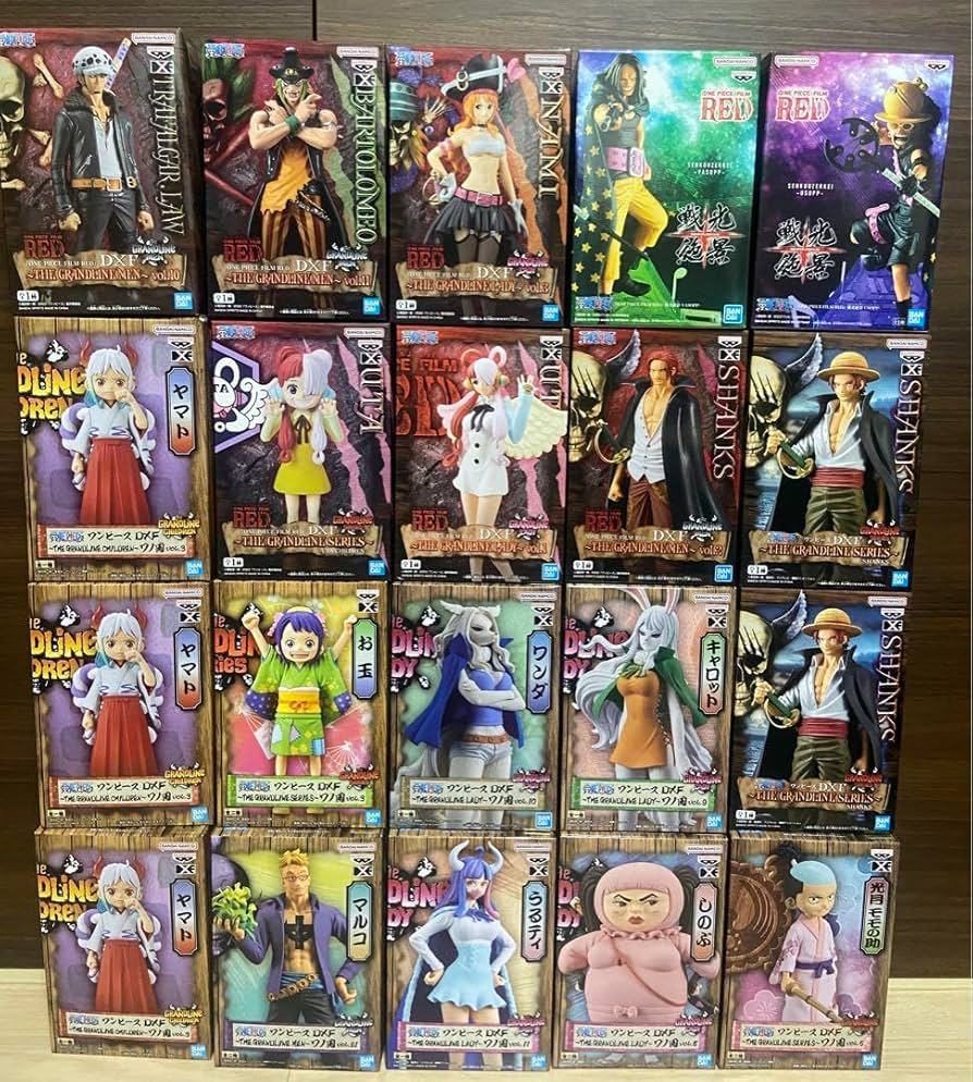 Amazon.co.jp: ワンピース シャンクス ウタ ヤマト フィギュア 20点 
