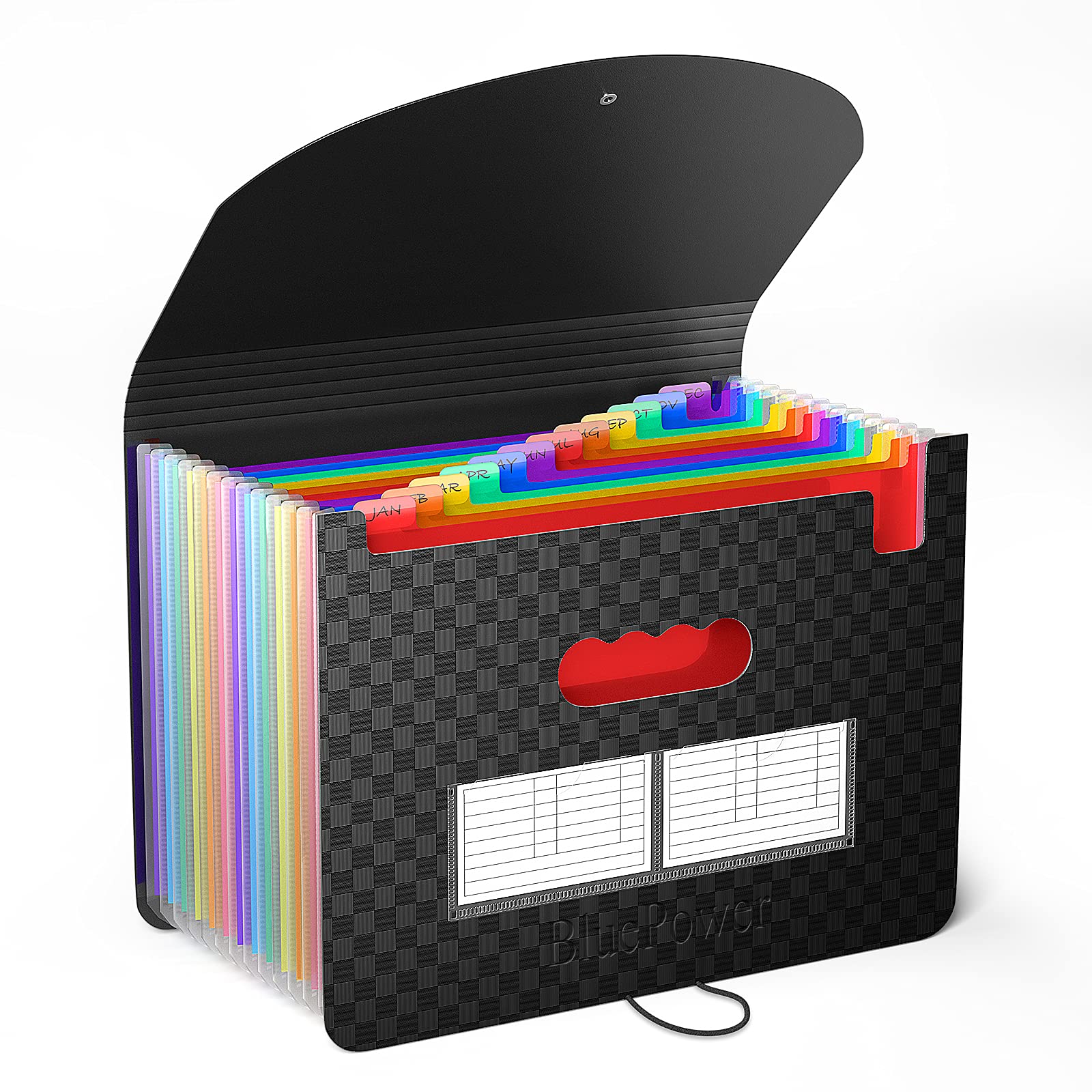 Buy Accordian File Organizer 12 Pockets Expanding File Folder