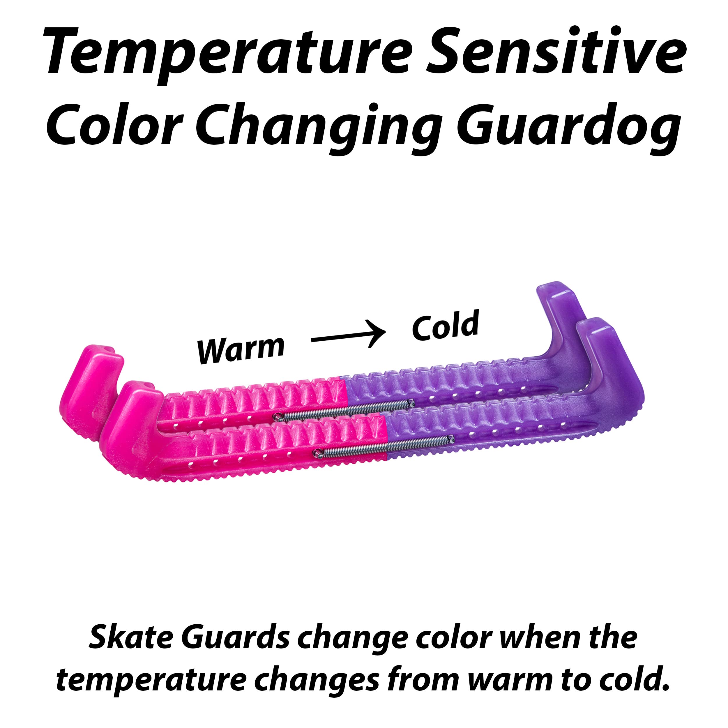 Guardog Ice Skate Guards - Figure - CCC Pink to Purple 165