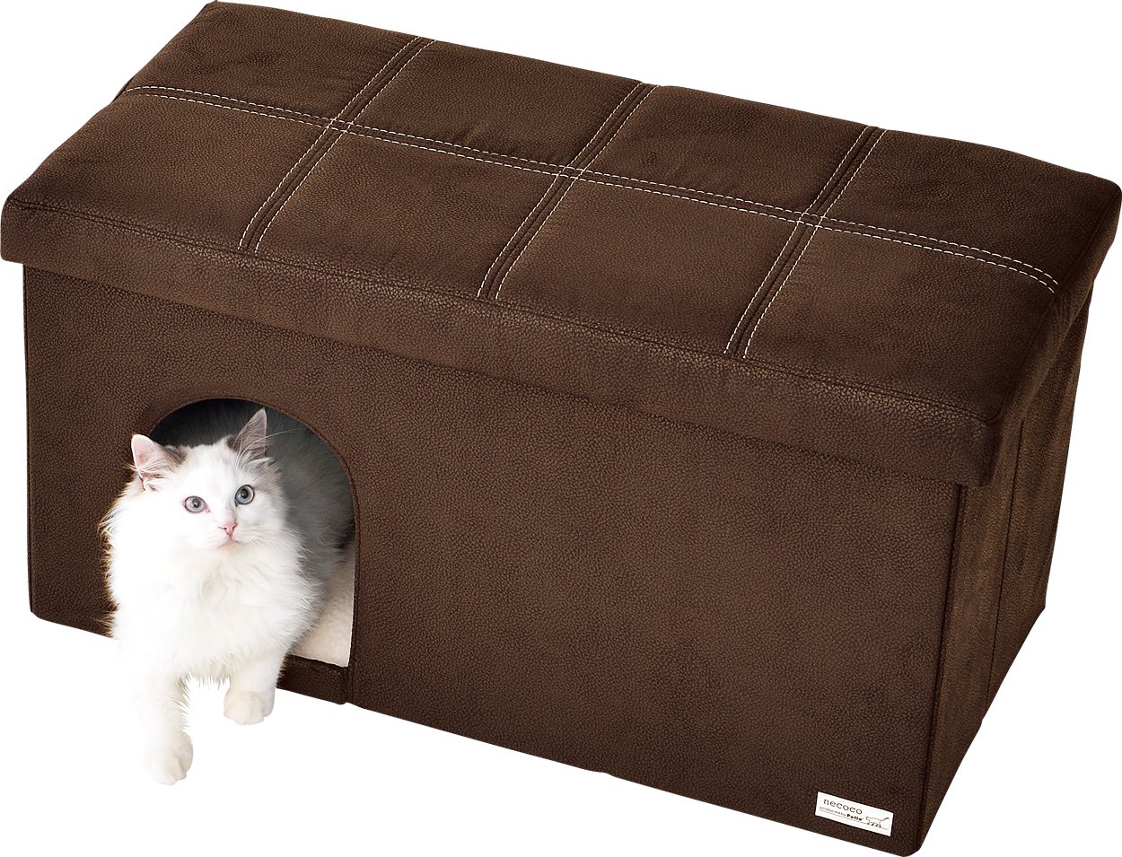 Petio necoco キャットケージ ブラウン Petio necoco キャットケージ ブラウン