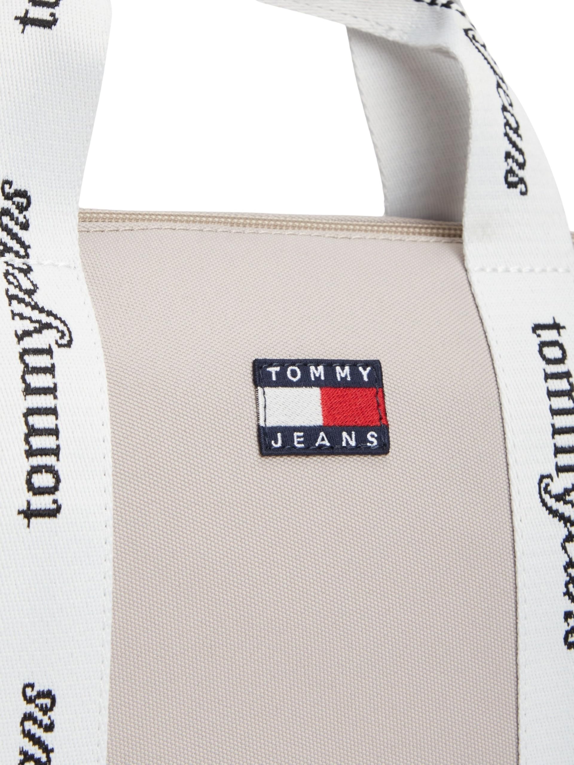 Tommy Jeans Tjw Ess Daily Mini Tote Aw0aw18460, Tote da donna, beige (pietra), taglia unica