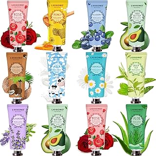 12 Pack Body Lotion Gift Set for Women,Natural Fragrance Body Care Cream Moisturizing Travel Size Body Lotion With Shea Butter and Aloe,Bulk Body Lotion Sets,Galentines Day Gifts,Valentines Gifts