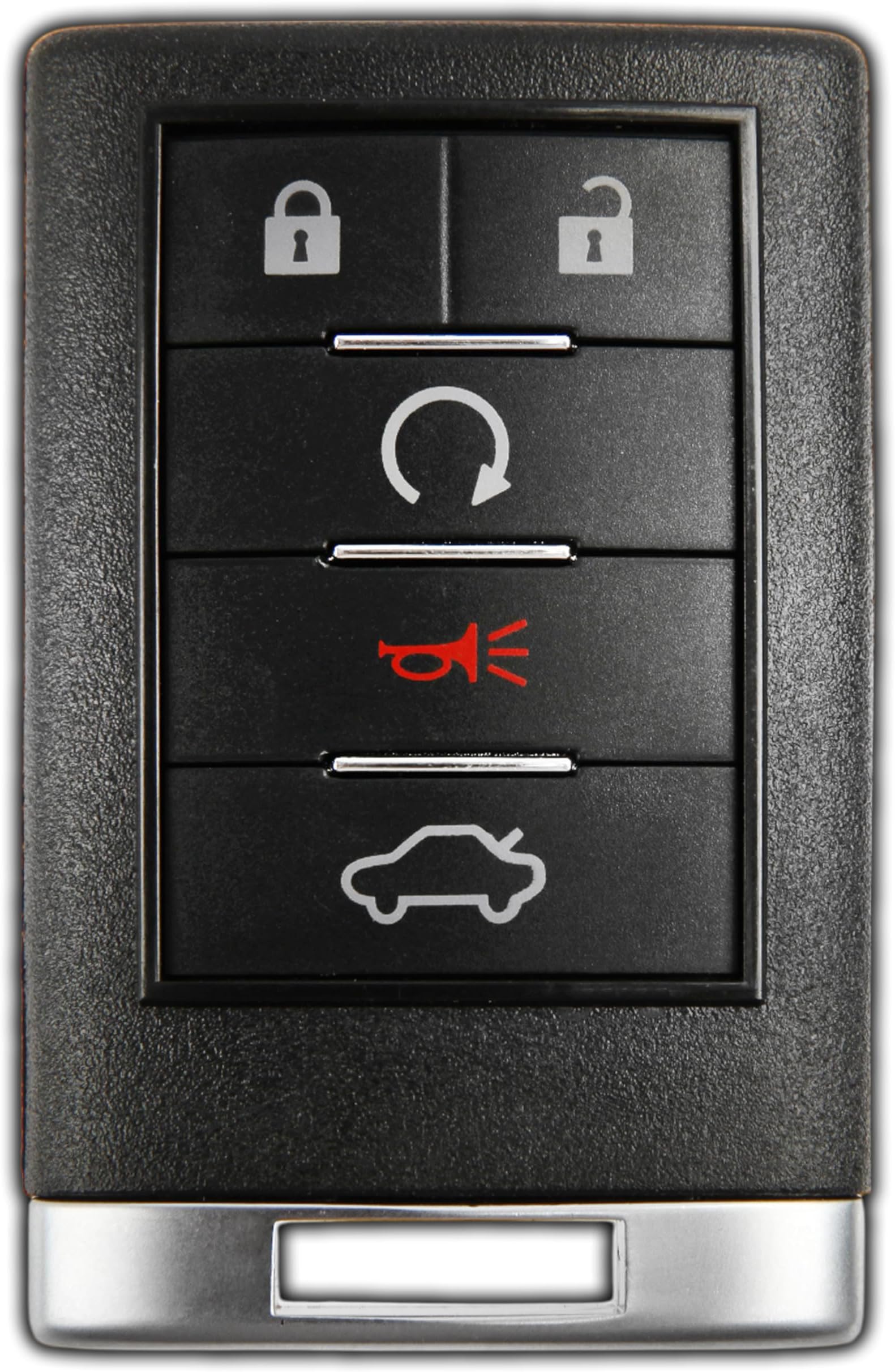 Key Fob Replacement for 2008 2009 2010 2011 2012 2013 2014 2015 2016 Cadillac CTS Coupe DTS Remote, 4-Button OUC6000066, Programming Guide Included