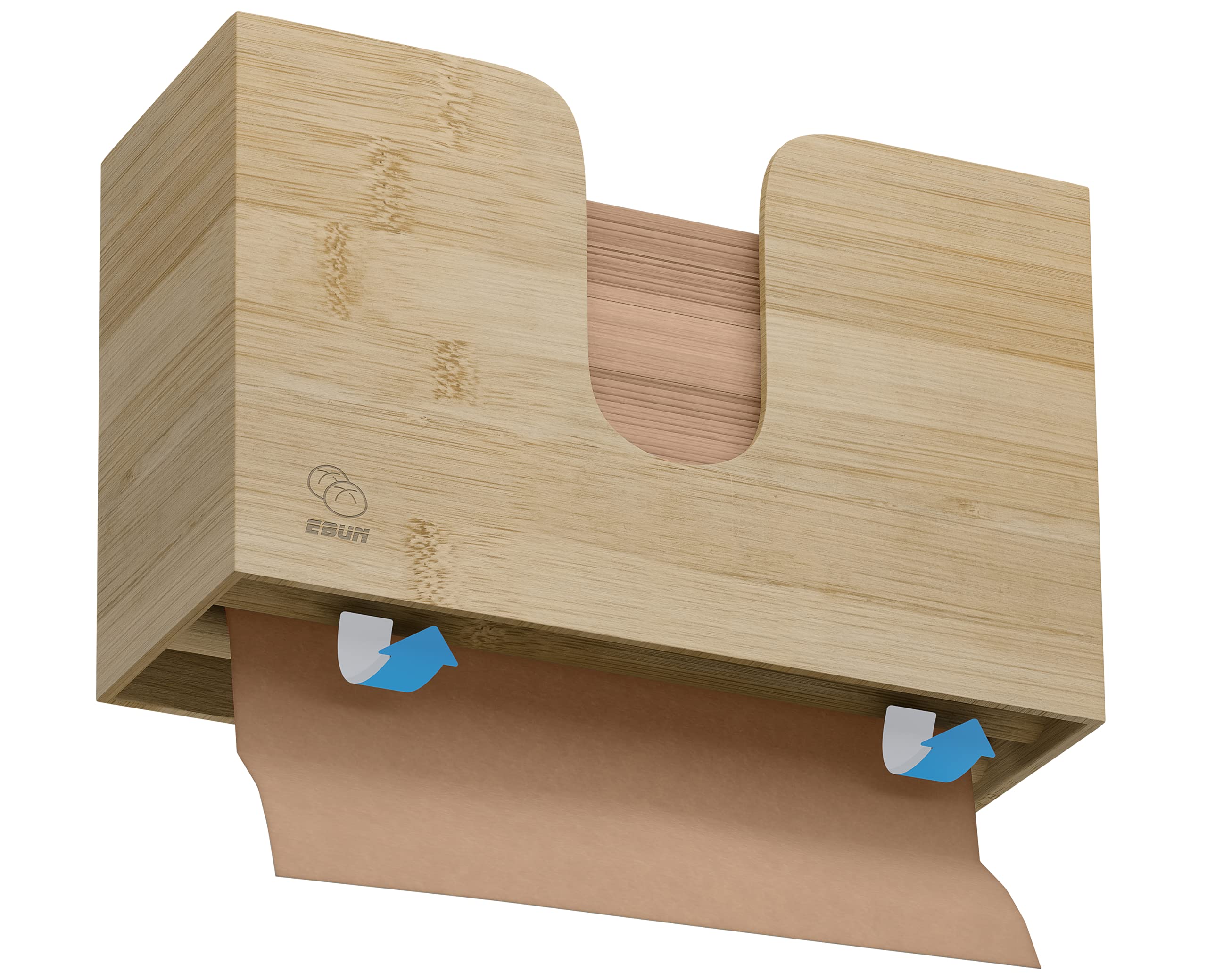 Buy eBun Bamboo Paper Towel Dispenser Multifold, C Fold & Trifold