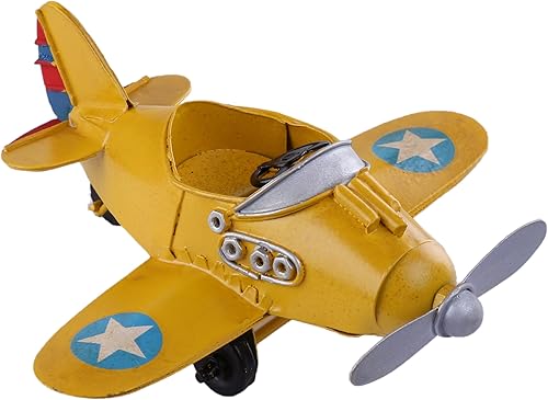 Hélice de metal de hierro vintage retro avión y aviones modelos artesanales accesorios para fotos decoración del hogar adorno recuerdo sala de