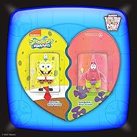 Vista 6 de Super7 Bob Esponja Bob Esponja y Patrick BFF - (2 unidades) Figuras de acción de Bob Esponja de 3.75 pulgadas con accesorios, coleccionables