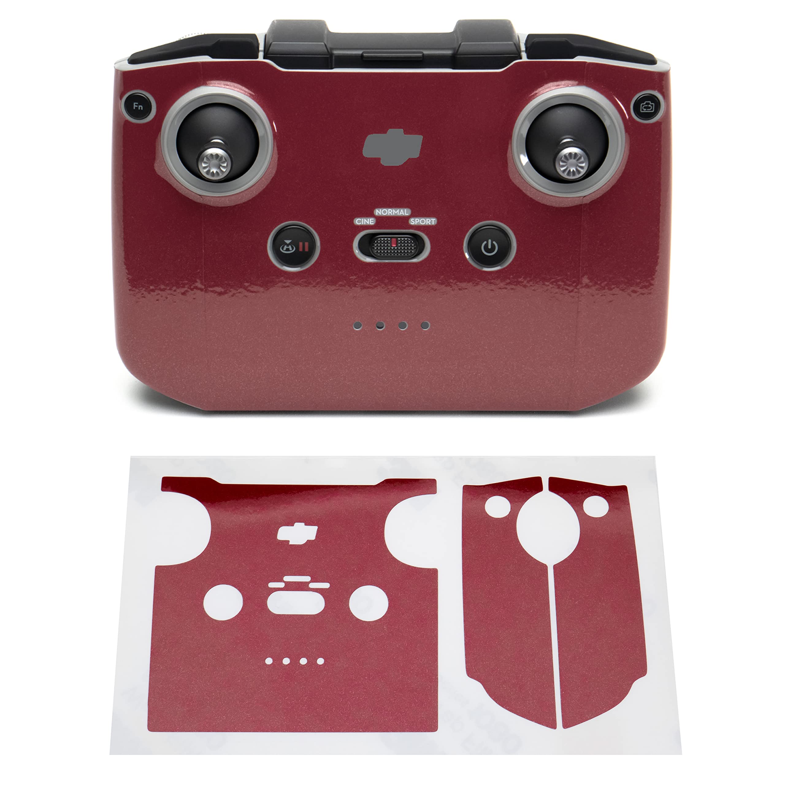 WRAPGRADE Skin Stickers for DJI RC-N1 (Japan RED)