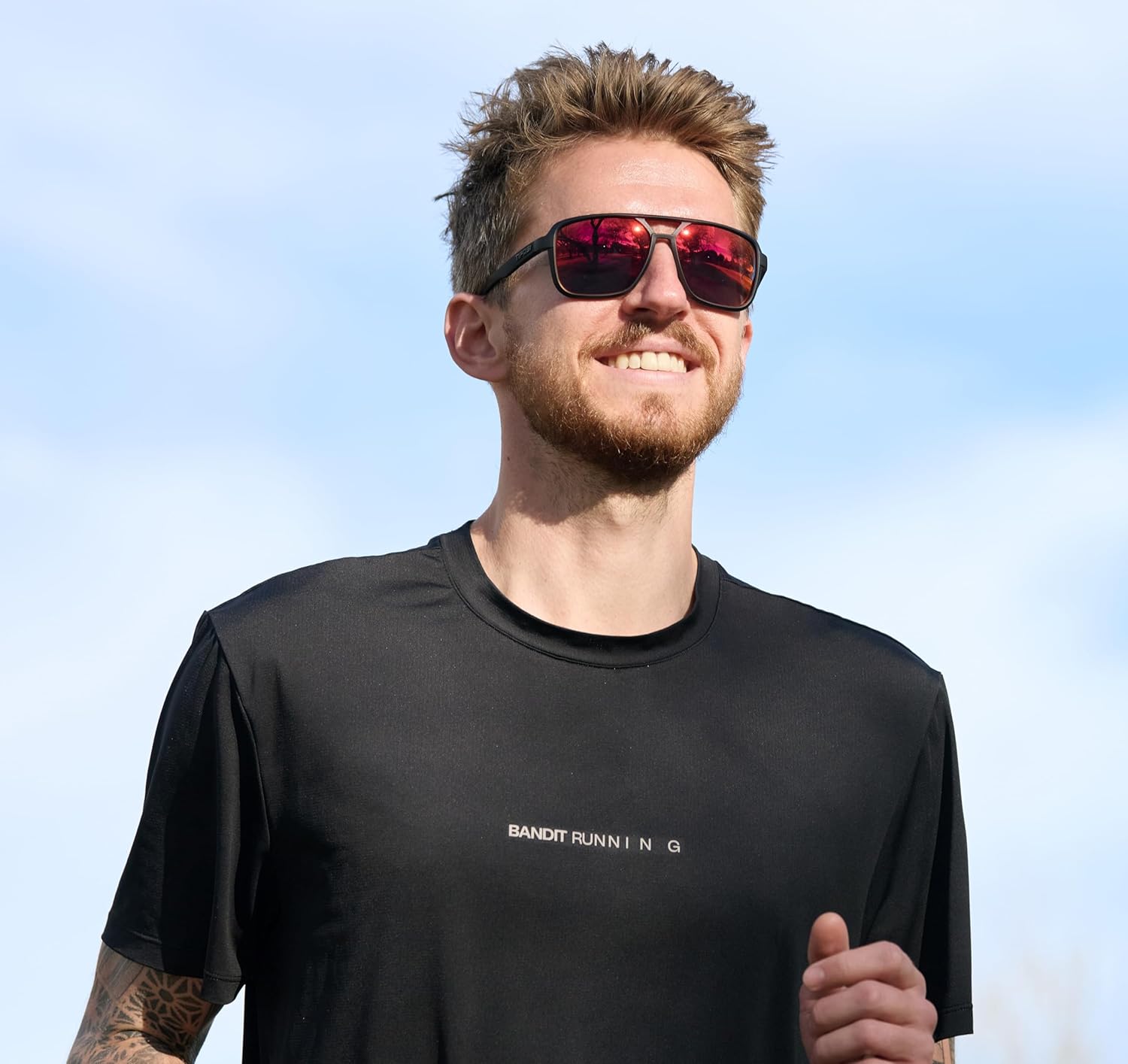 Salto Tangle Free Aviator Style Men & Womens Sunglasses - Ideal for Golf, Hiking, Running, Pickleball & Great Lifestyle Look - Image 3