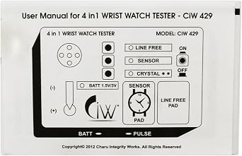 Jewellers Tools 4 in 1 Quartz Watch Tester Release Cell Circuit Test Watchmakers Repair Tool.