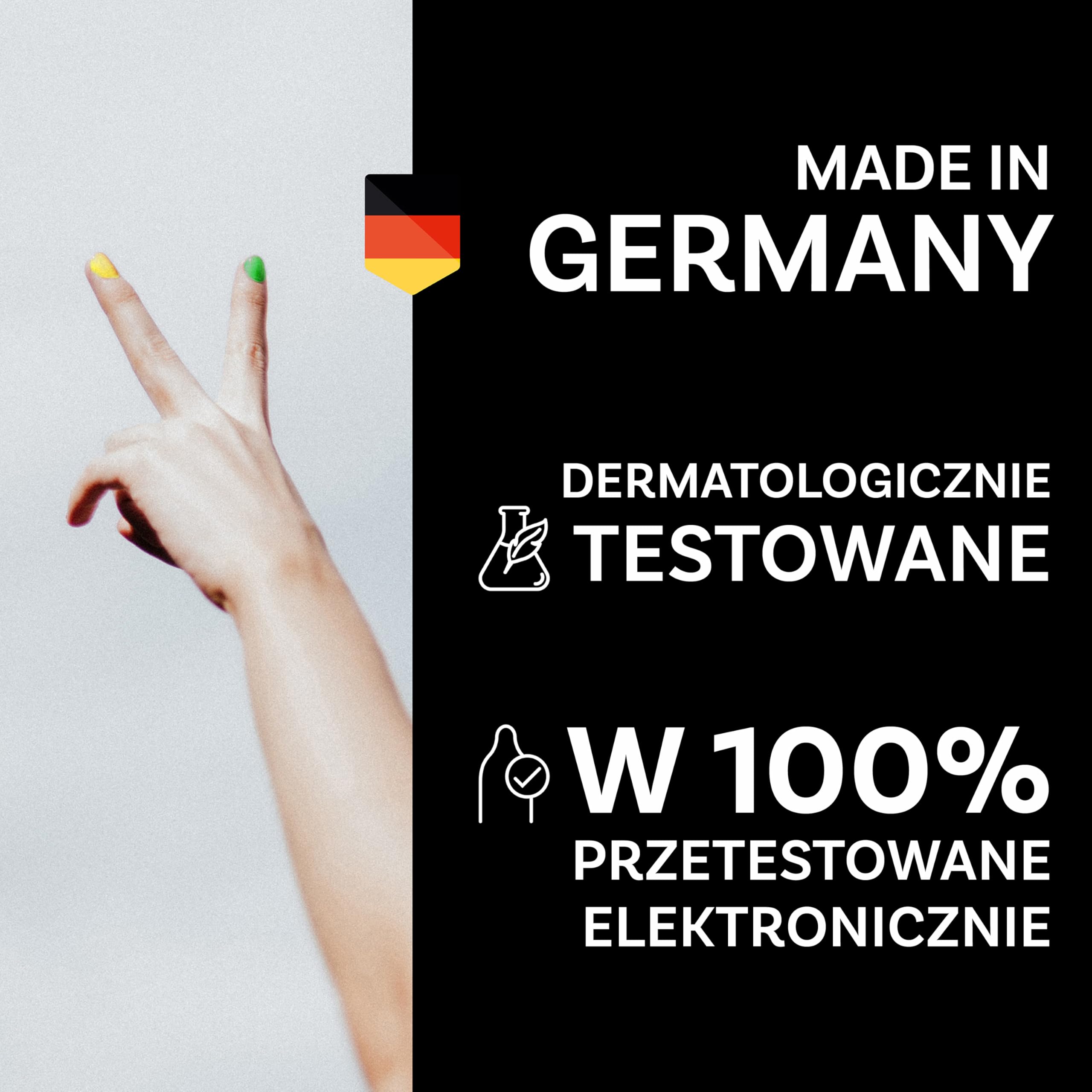 Prezerwatywy BILLY BOY Länger Lieben 100 szt., 52 mm – prezerwatywy zapewniające dłuższe i bardziej intensywne doznania (1 נ100 szt.)