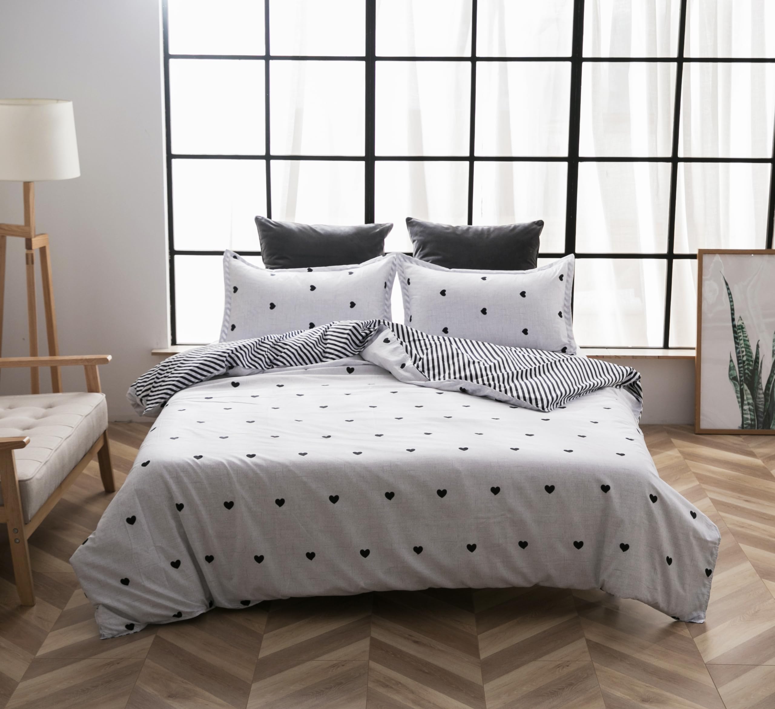 Ensemble De Couette Queen Taille Mandala - Microfibre Orange, Style Bohème, Wake In Cloud, Neuf