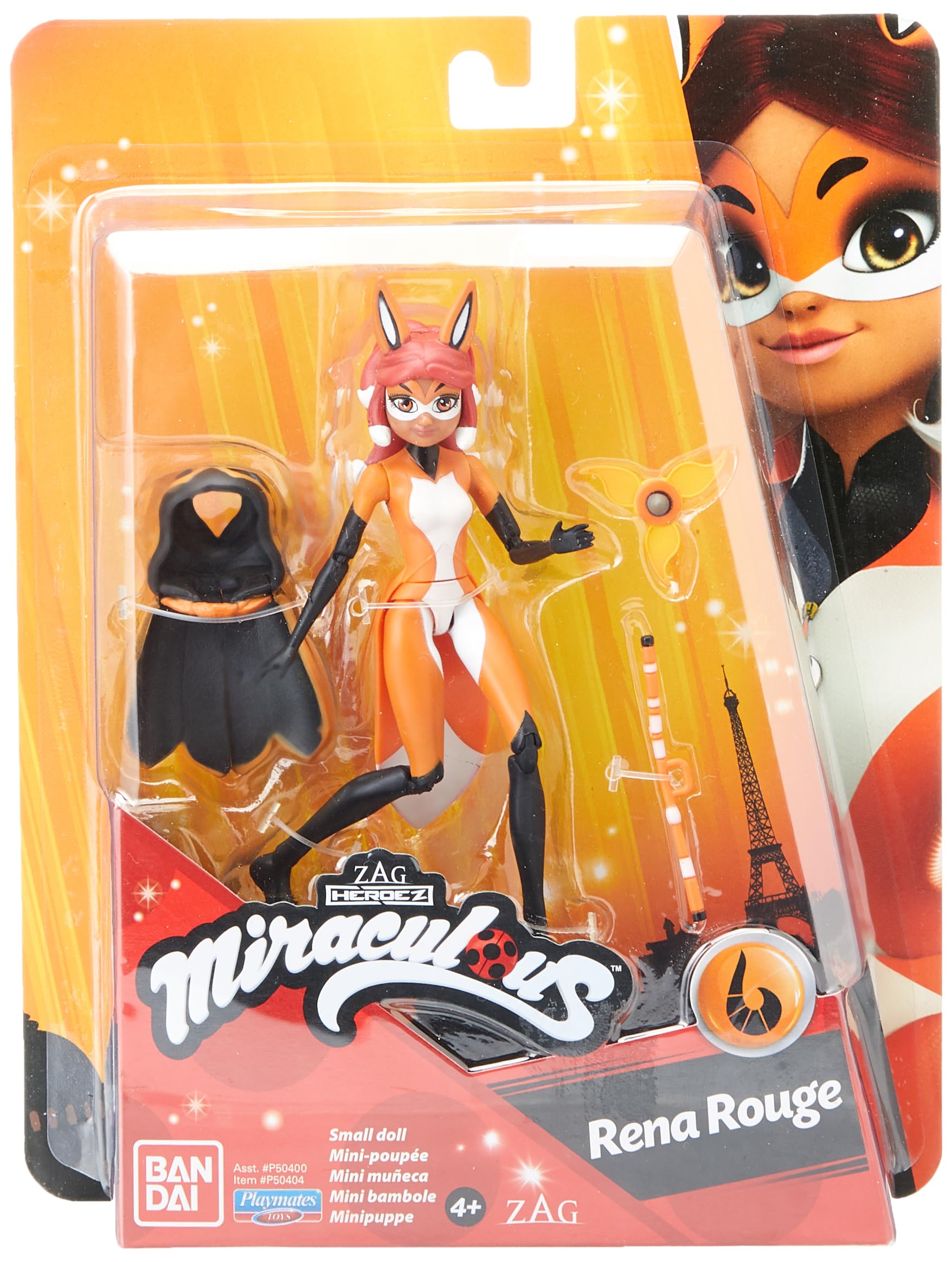 Buy BANDAI Miraculous Tales Of Ladybug And Cat Noir Small Rena Rouge 