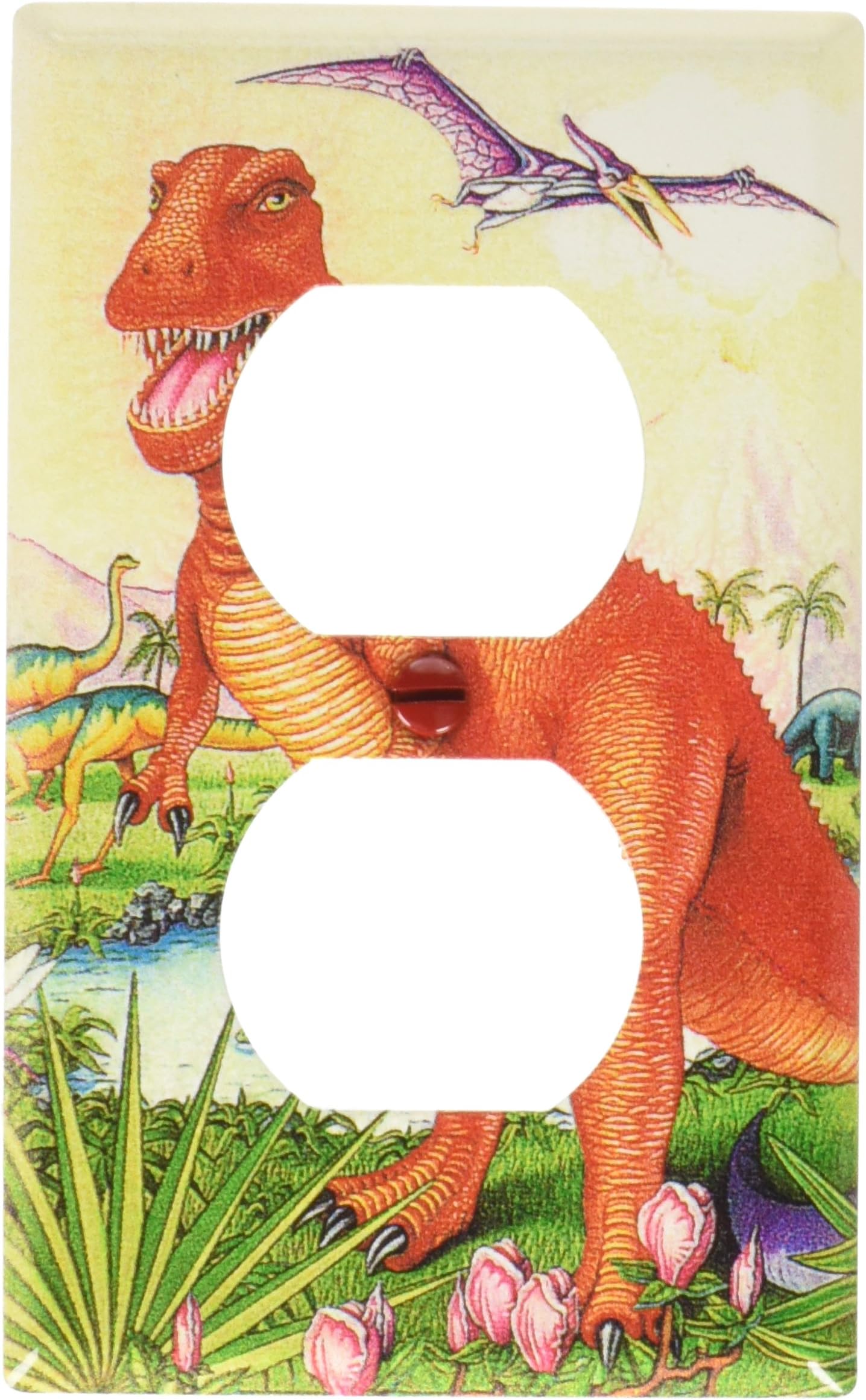 Art Plates - Dinosaurs Switch Plate - Outlet Cover
