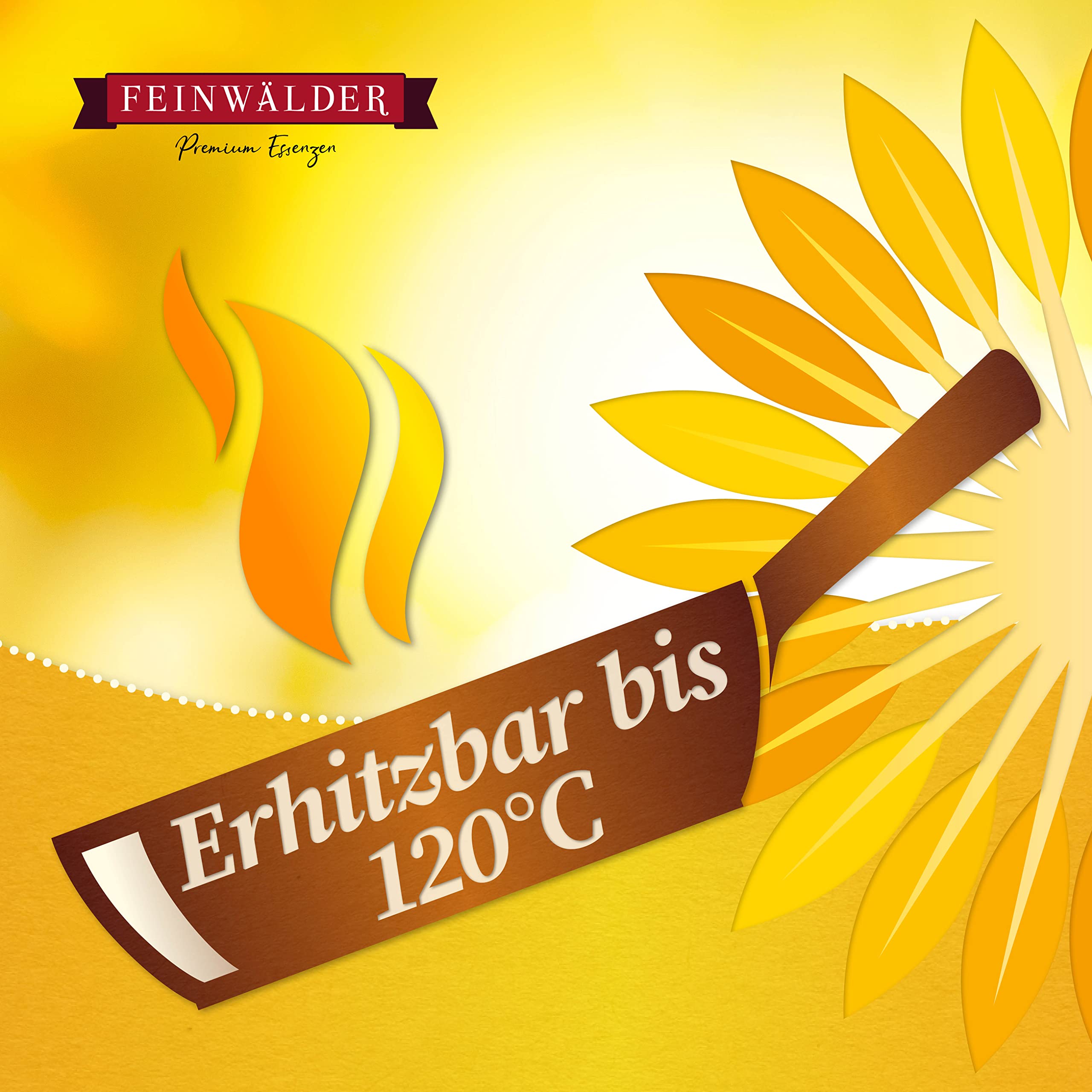 Feinwälder® Premium Sonnenblumenöl 5 Liter Kaltgepresst/reines, hochwertiges Speiseöl/nativ, ungefiltert und ohne Zusatzstoffe/milder Geschmack