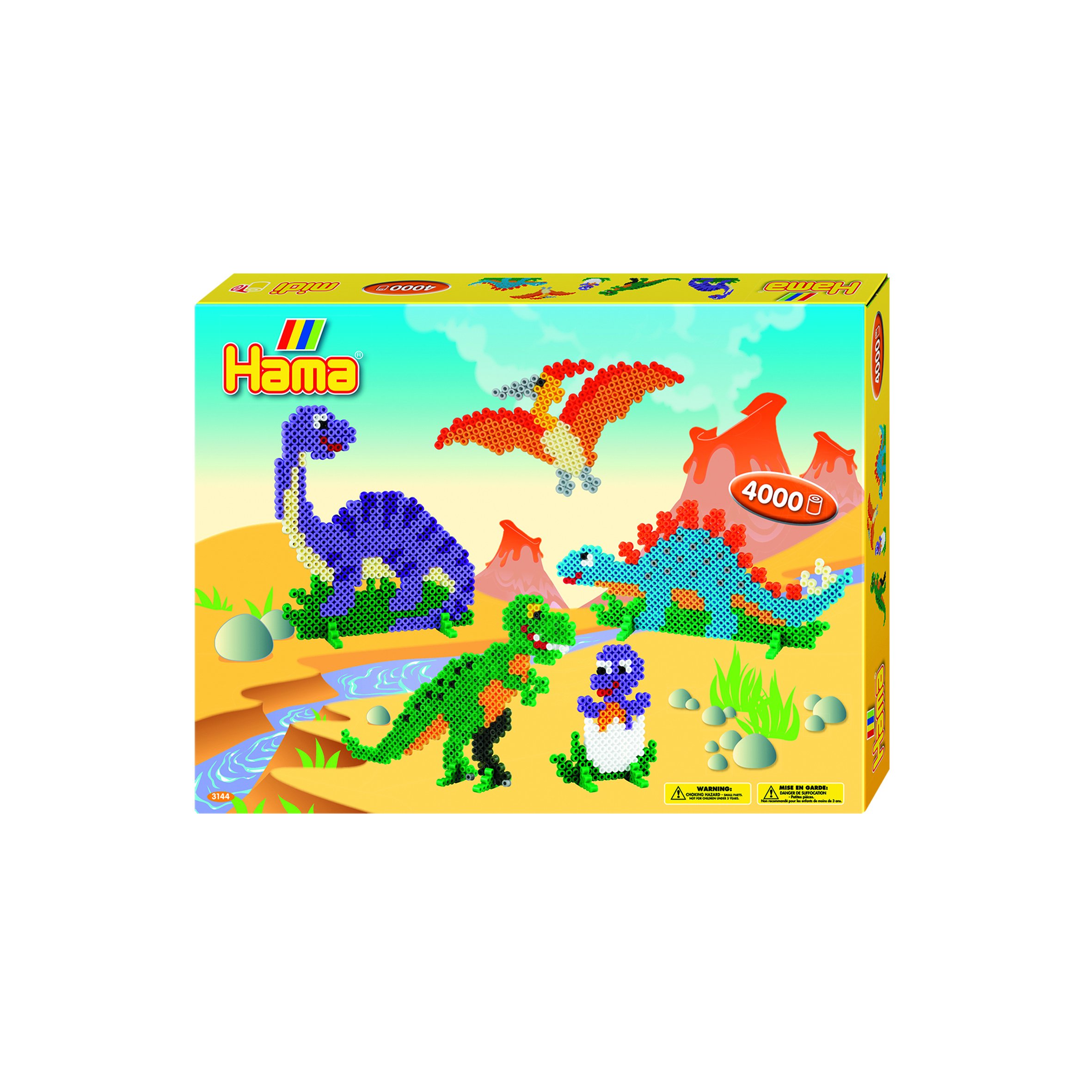 Maison et jardin Loisirs créatifs pour enfant Plaque Dinosaure pour perles stand