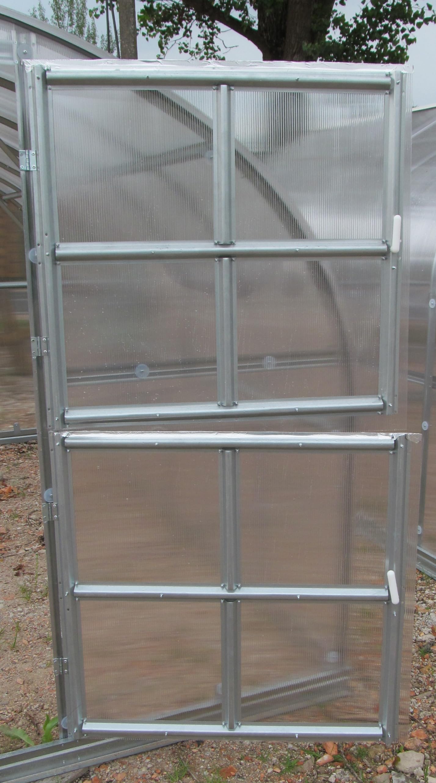 Gewächshaus KLASIKA 12 (3x4m) mit fundamenten und 6mm Polycarbonat