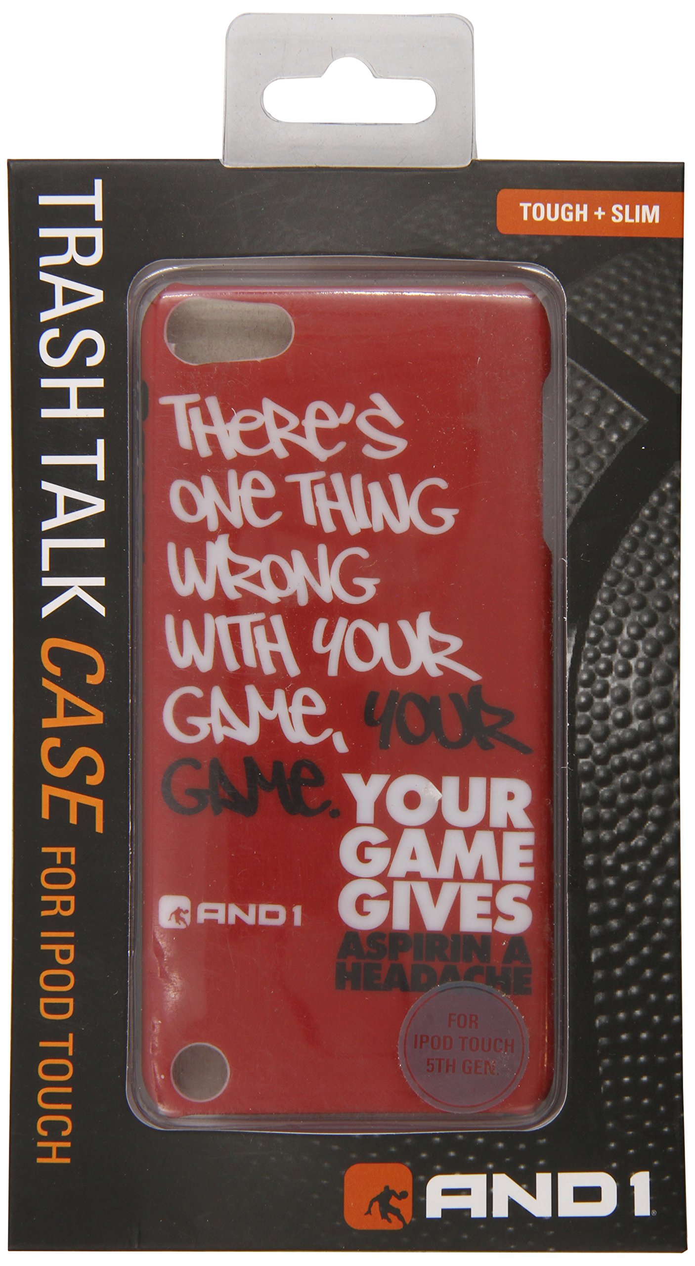 AND1 Trash Talk Case for iPod Touch 5th Genereation (Red)