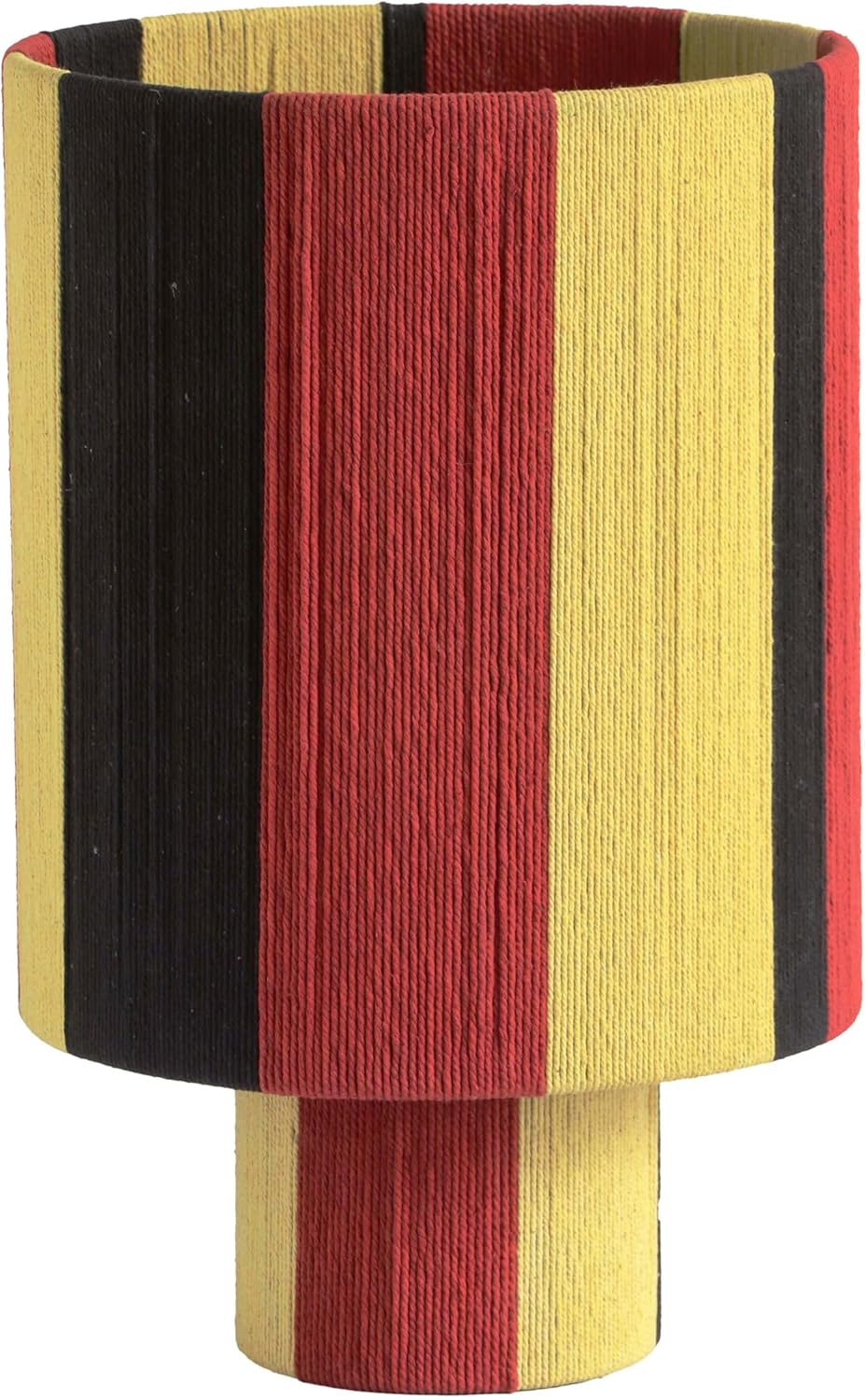 Tov Furniture Guinevere Purple and Pink Striped Cotton Table Lamp