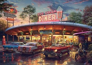 American-Diner-Puzzle, 1000 Teile