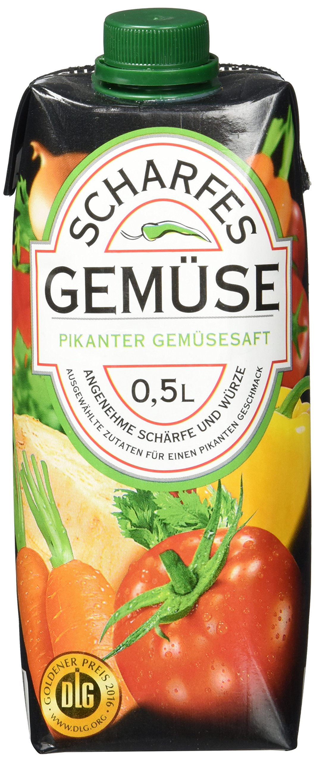 Scharfe Säfte Gemüse, 12er Pack (12 x 500 ml)