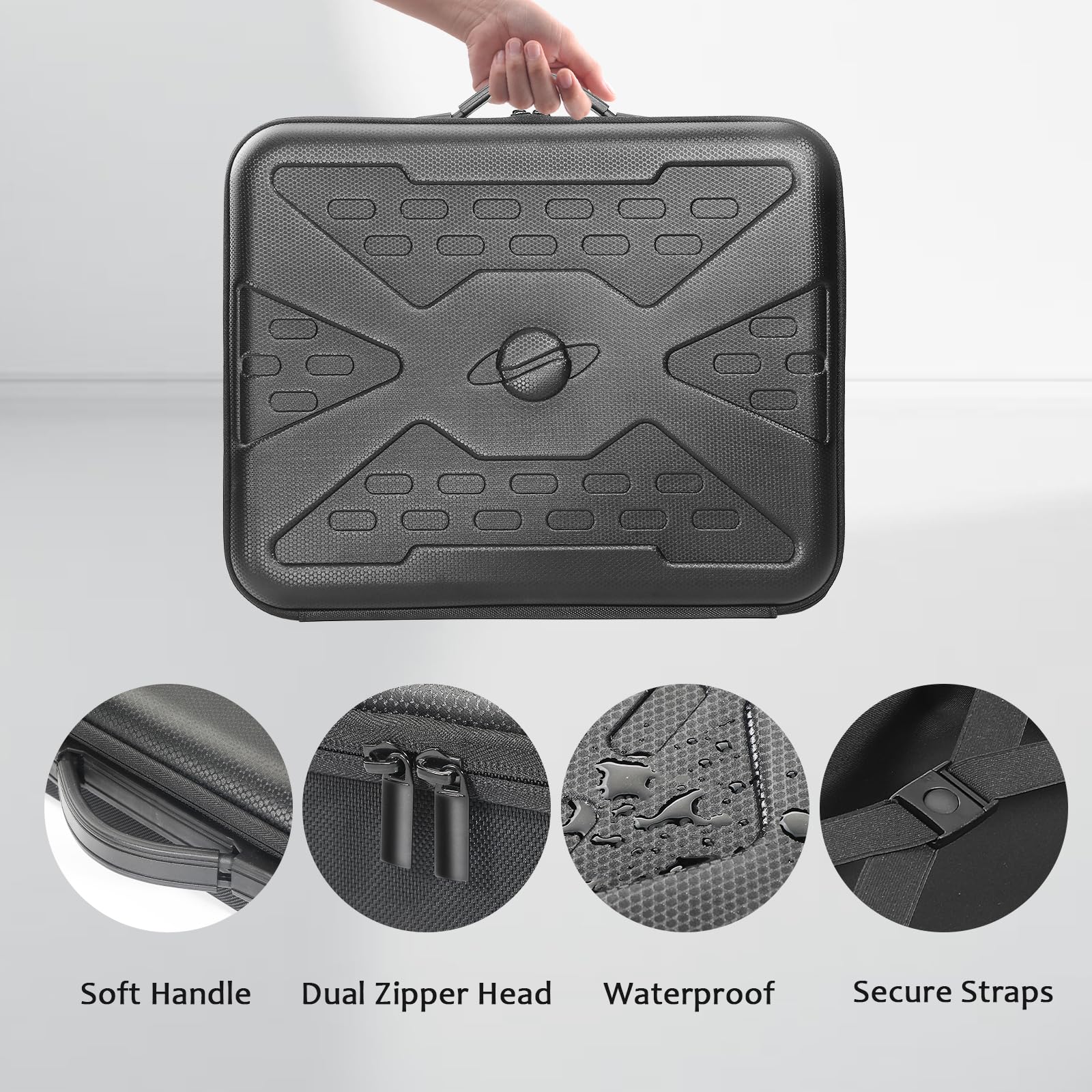 Custodia rigida da viaggio per mini piatto Starlink, impermeabile, antiurto, custodia rigida per Store Mini Starlink, cavalletto, adattatore per tubi, cavi, accessori per alimentatori