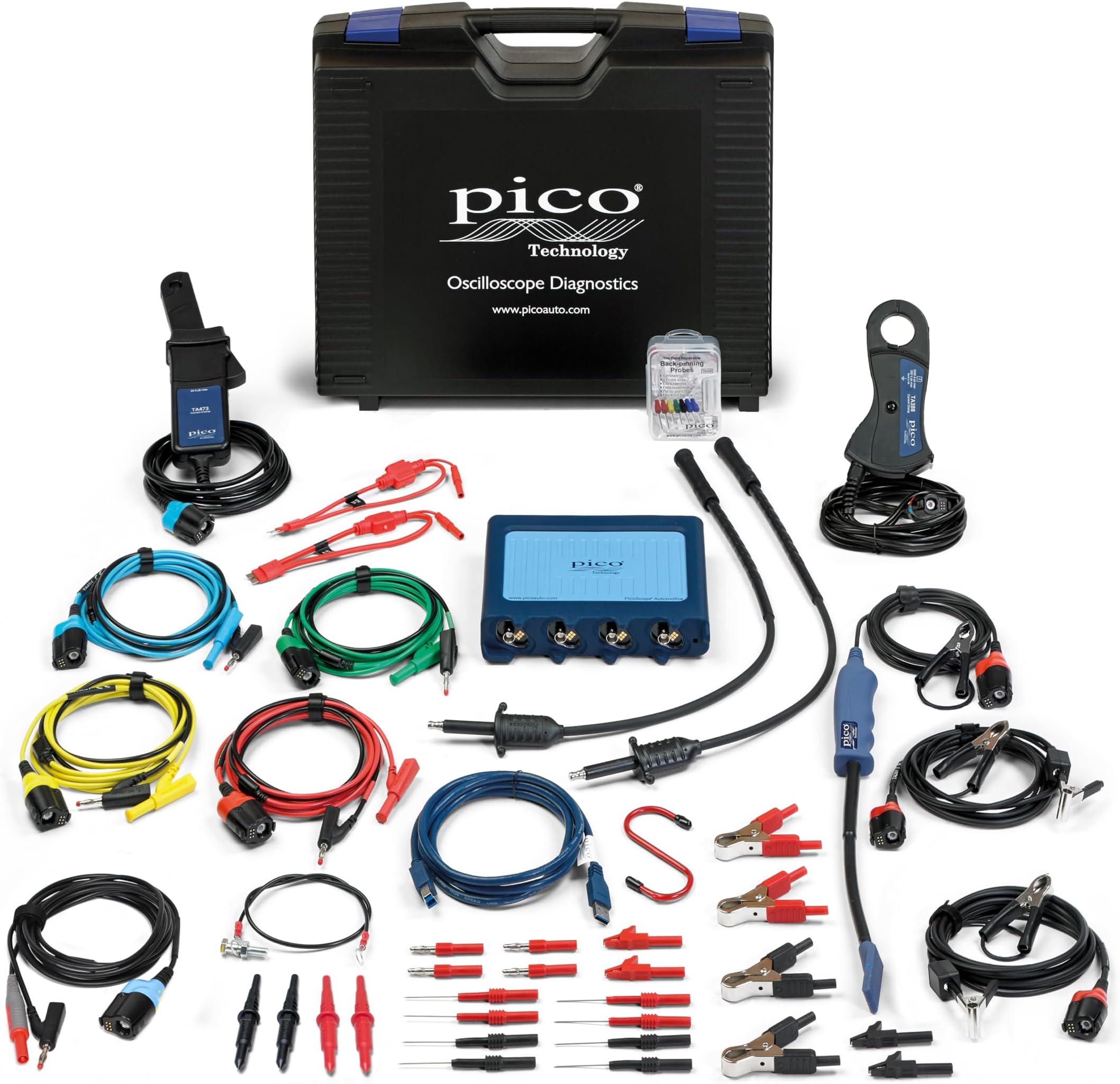 Pico Technology PicoScope 4425A Automotive 4 Channel Oscilloscope Handheld Diagnostic Tool USB Digital PC Waveform Standard kit with probes