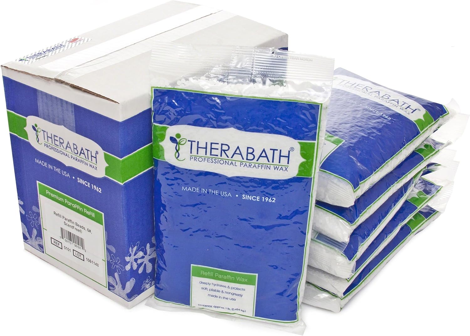Therabath TB9 Adjustable Temperature Paraffin Wax Professional Grade Bath ThermoTherapy Heat Therapy by WR Medical - 6lbs PeachE, TherabathTB9-6-PeachE