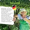 halmland Extra Sharp Secateurs for Branches up to 20 mm Pruning Shears Rose Shears with Hardened Steel Blade Non-Stick Coating Adjustable for Large & Small Hands Pruning Shears Flower Shears