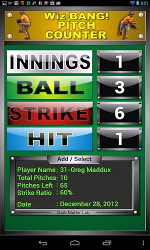 Wiz-BANG! Pitch Counter