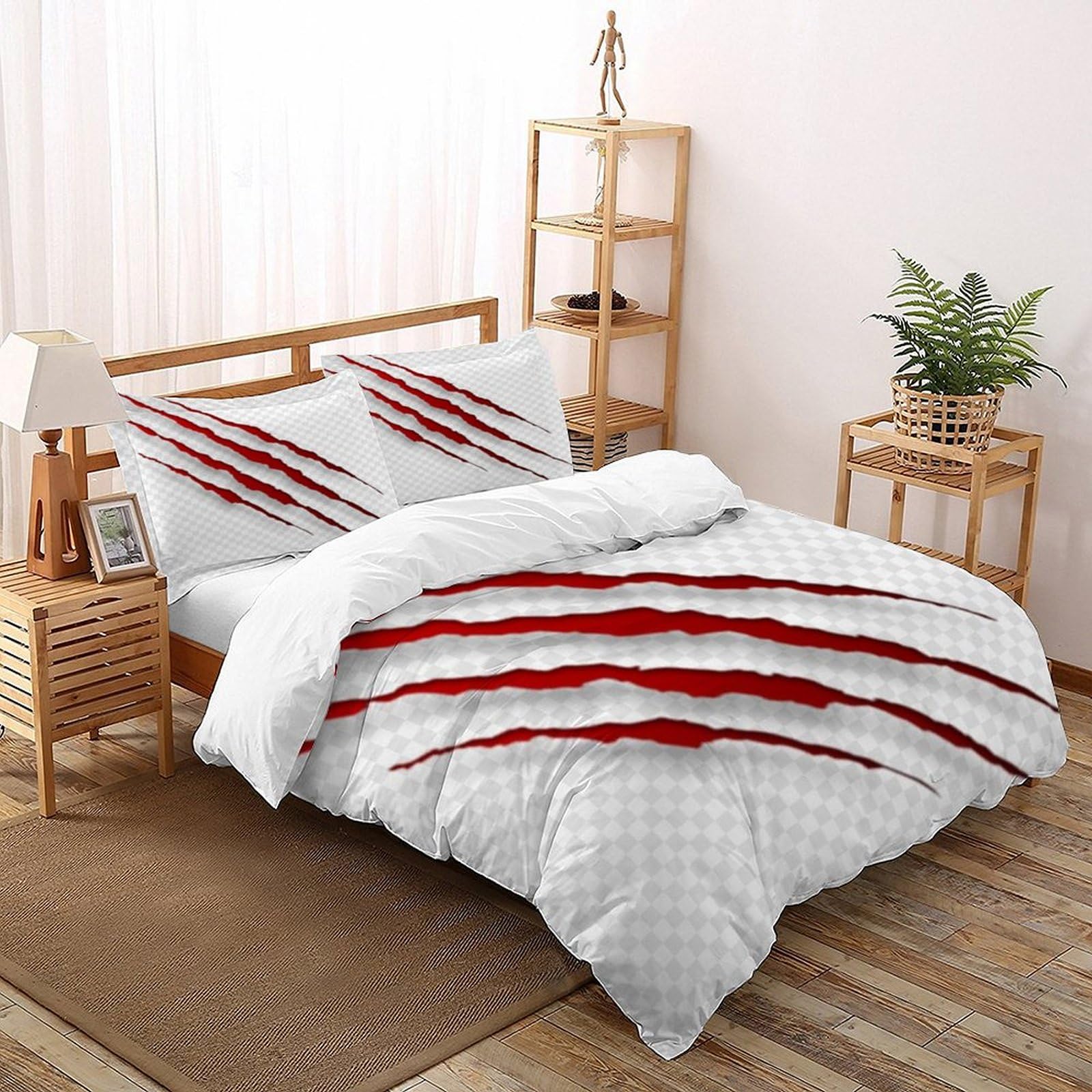 Ensemble literie Red Sharp pour transformer l'ambiance de la chambre