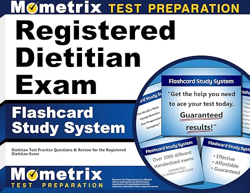 Registered Dietitian Exam Flashcard Study System: Dietitian Test Practice Questions &amp; Review for the Registered Dietitian Exam (Cards)
