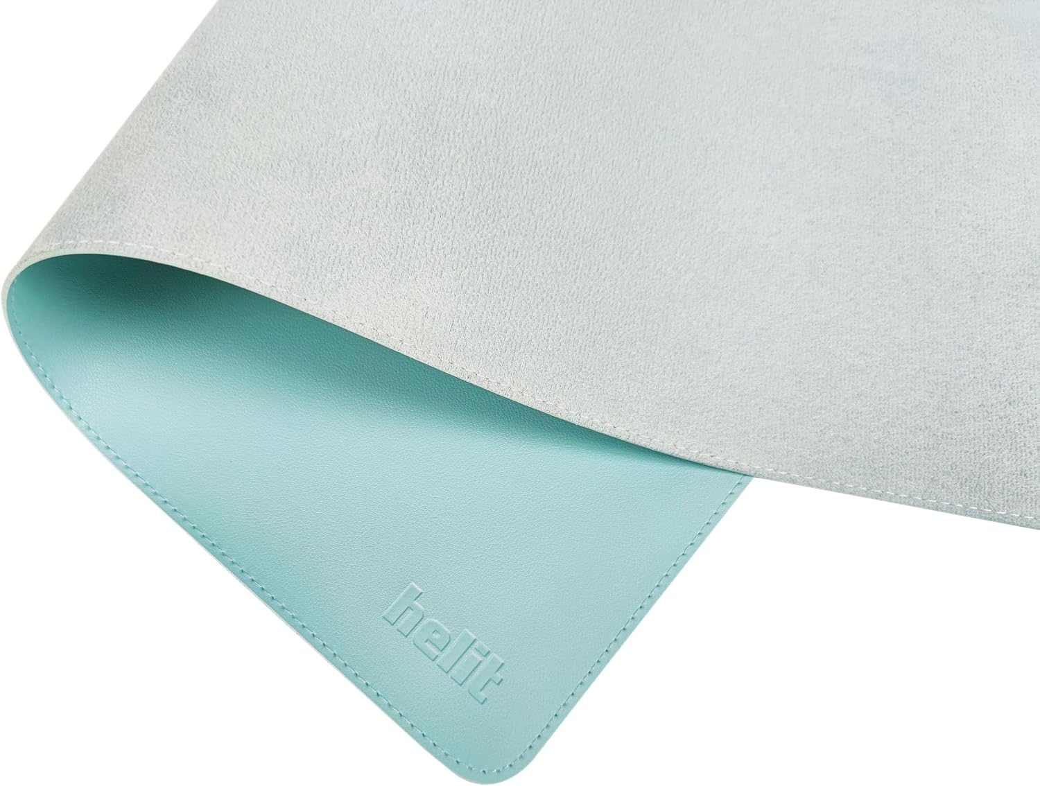 helit H2525133 Desk Mat Flat Mat Light Blue 800 x 400 mm Pack of 1