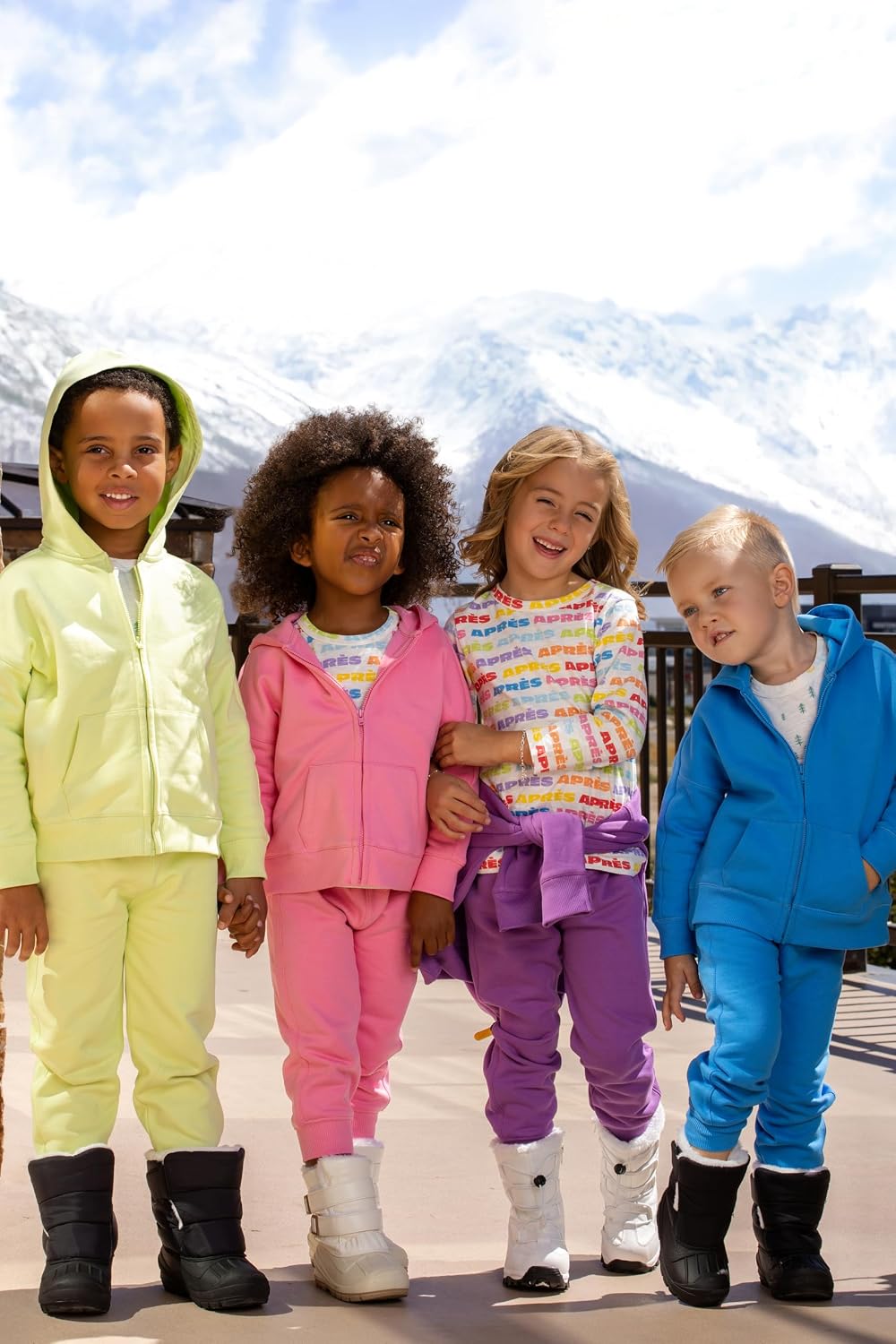 Monica + Andy Kids' Organic Sporty Sweatsuit