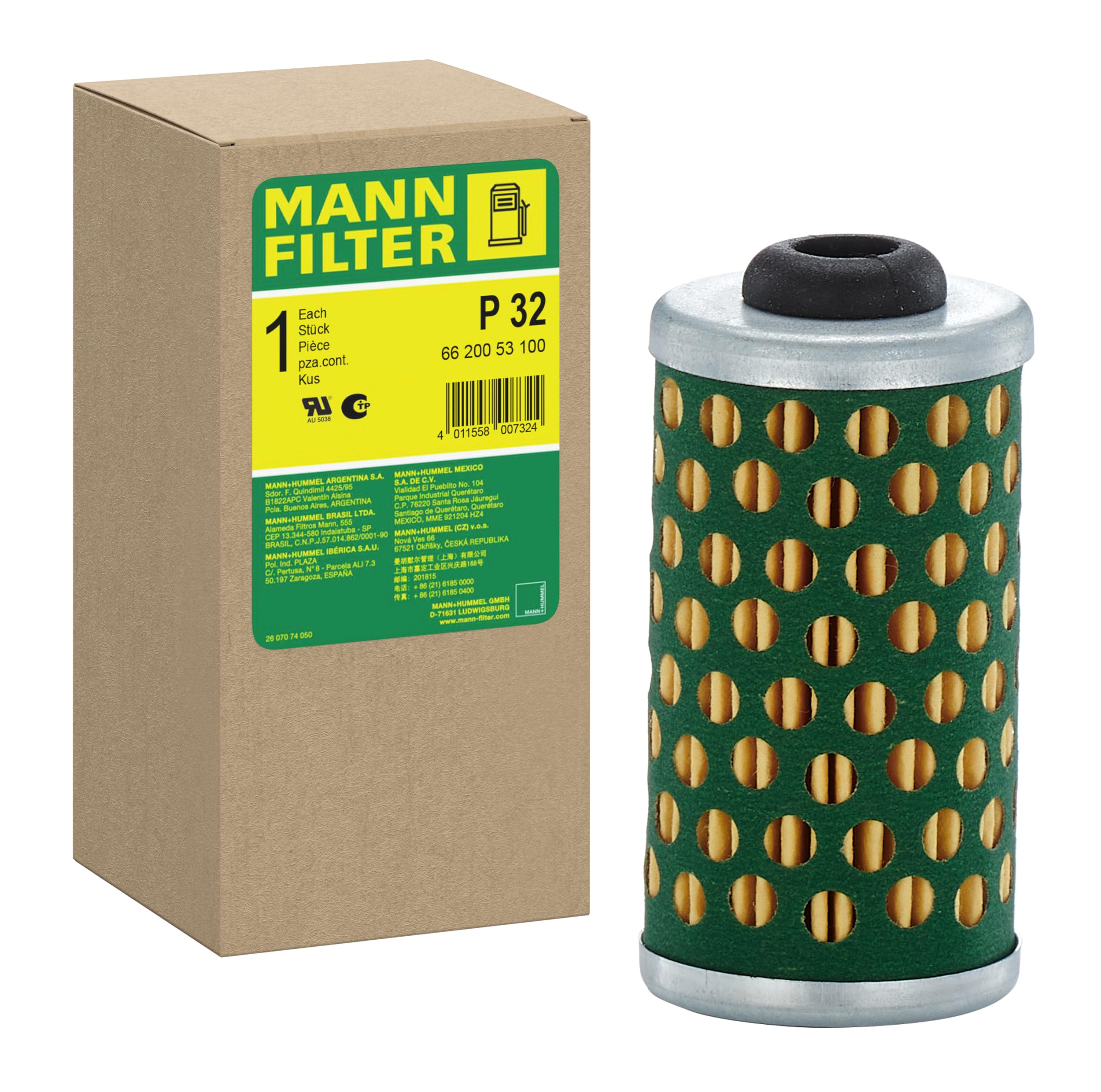MANN-FILTER P 32 Fuel Filter - for Off-Highway Applications