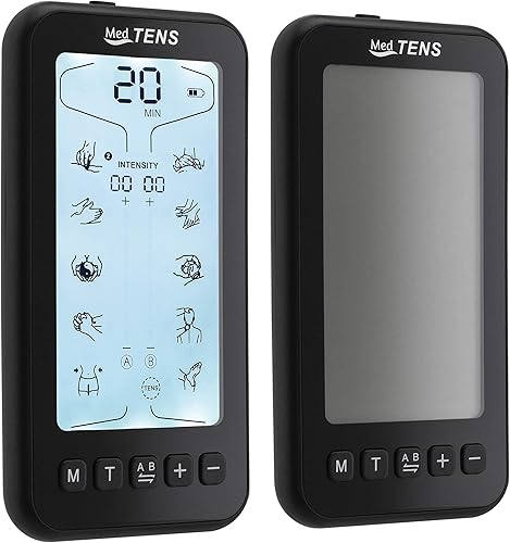Miniatura 8 de Tens Unit - Estimulador muscular EMS 24 modos de masaje, terapia de alivio del dolor, máquina TENS de doble canal, masajeador de pulso, intensidad