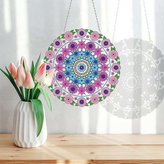 Diamant-Malerei Fensterbilder: Ein funkelnder Blickfang für deine Fenster!