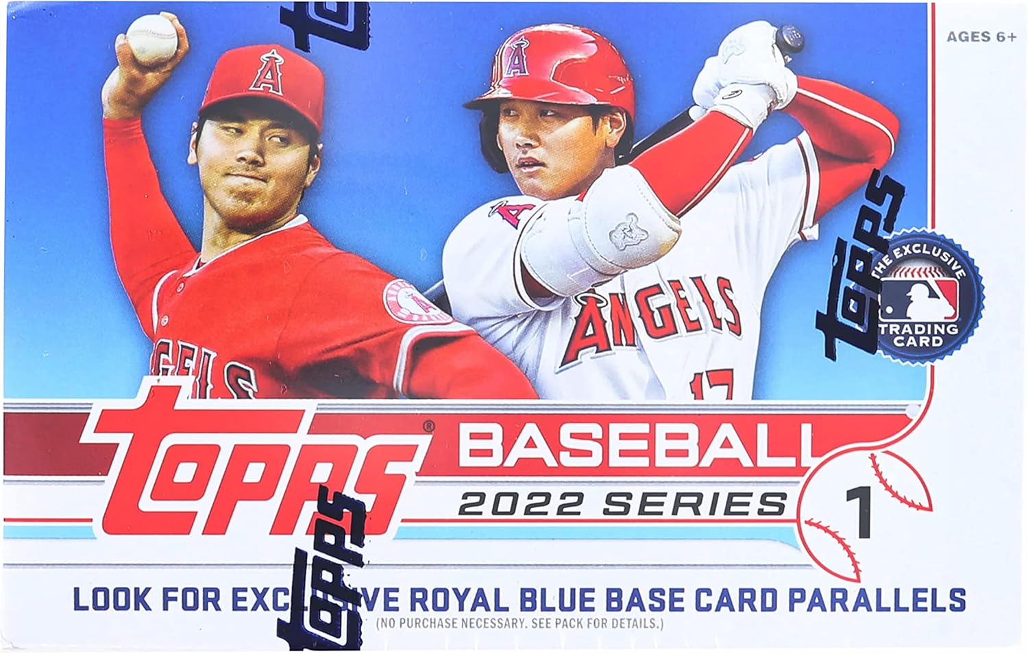 2022 Topps Series 1 Baseball 24 Pack Retail Box - 16 Trading Cards Per Pack - 384 Cards Per Box (2022-80)