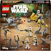 ليغو حرب النجوم 327. Star Corps Clone Trooper Battle Pack 75431 – مجموعة صنع ألعاب نموذجية تتميز بمركبات وأسلحة عسكرية توفر تجربة لعب إبداعية للأطفال من سن 7 سنوات فما فوق (258 قطعة)