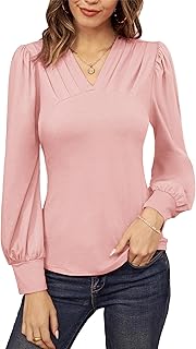 Camisa Brillante para Mujer de Manga Corta Camisa Elegante con Lentejuelas Túnica