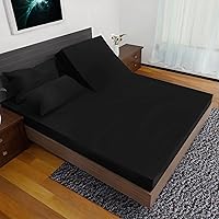 Vista 16 de Sábanas Split King – Juego de 5 piezas – Sábanas refrescantes Split King – Sábanas bajeras para cama ajustable (aguamarina)