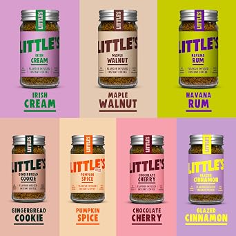 Little's Flavoured Instant Coffee Pick Any 3 Flavours, 3 Pack (50g x 3) - Choose From 13 Coffee Blends - Rich & Smooth Coffee, Infused With Flavour - Vegan Friendly, Low Calories, No Added Sugar