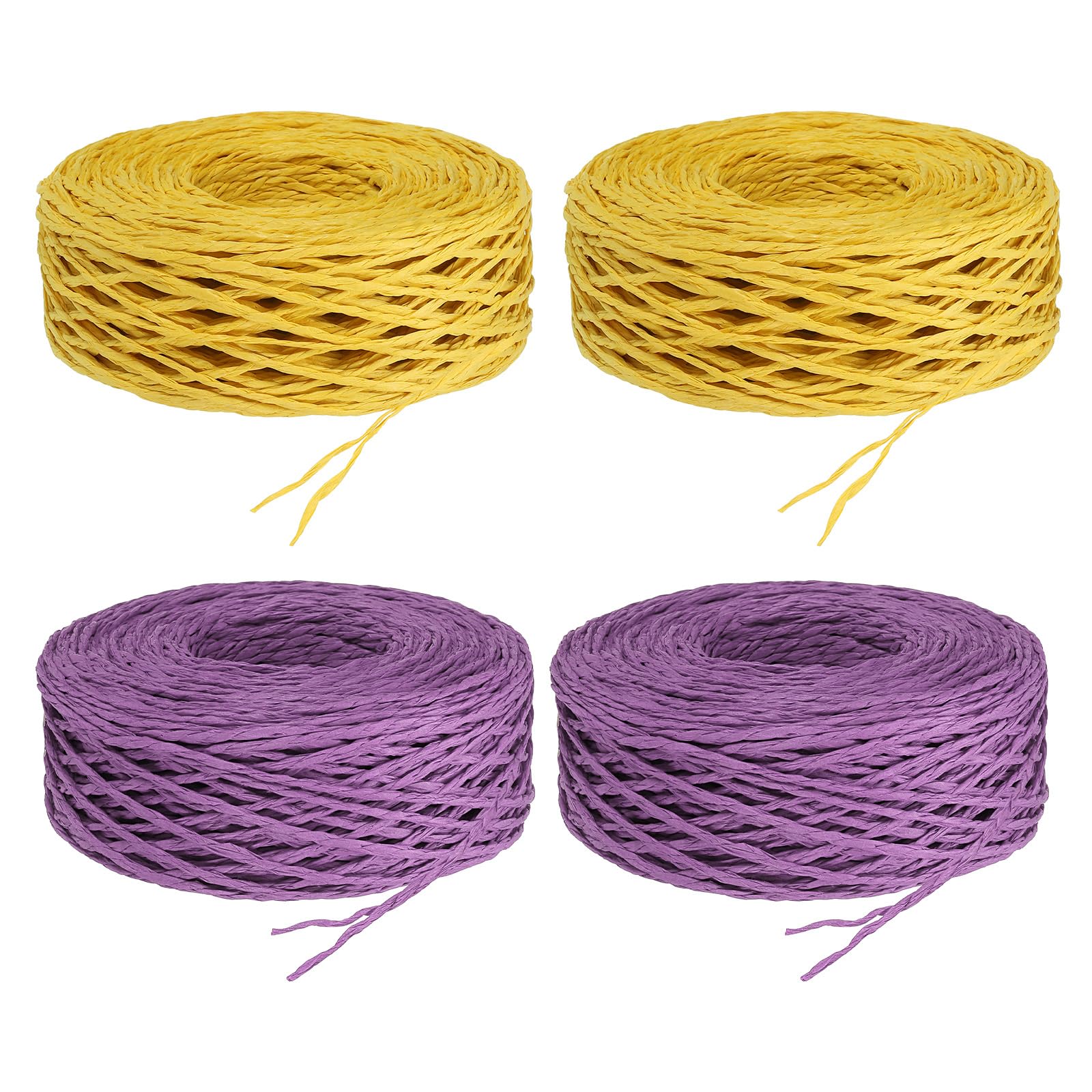 PATIKIL 1312 Feet Raffia Ribbon