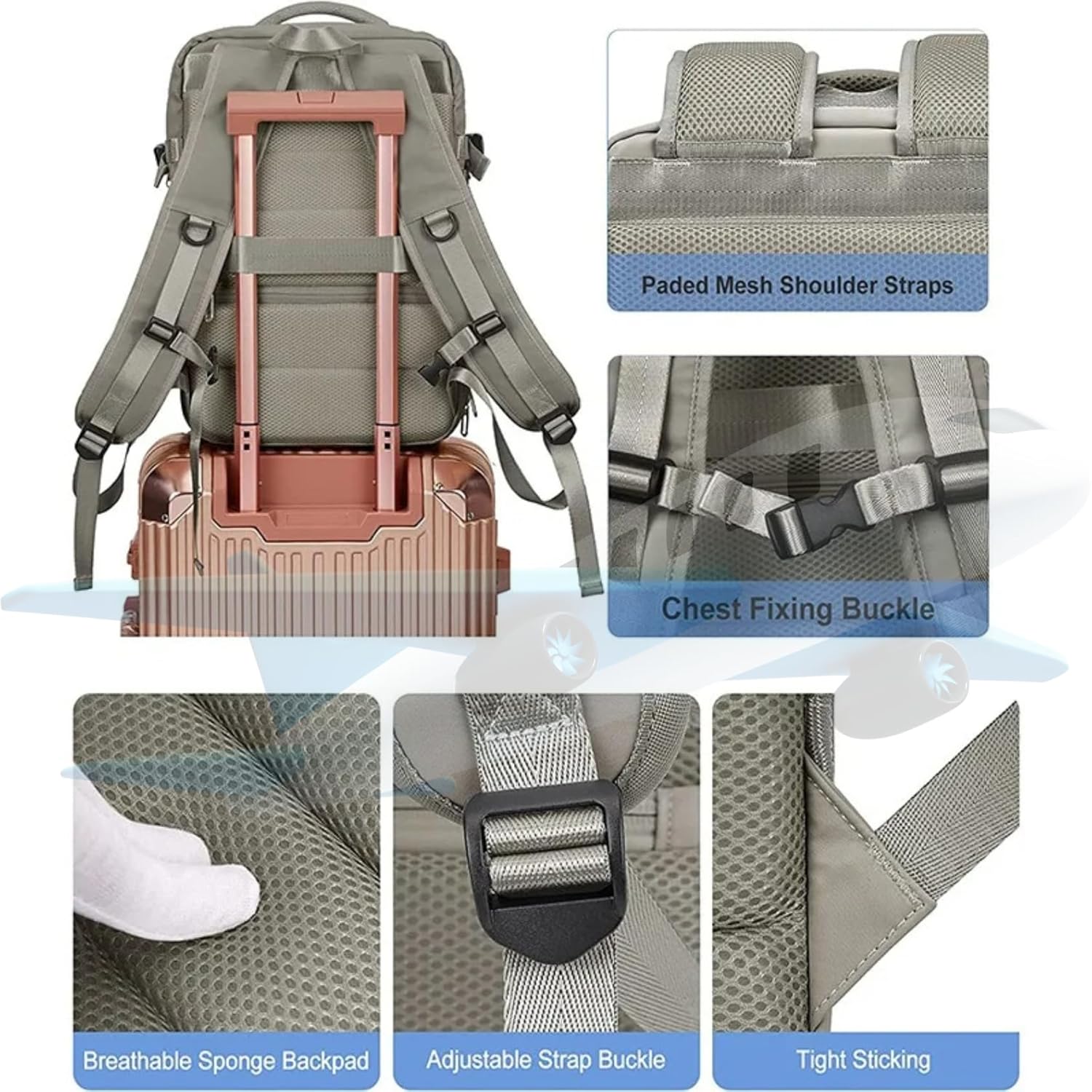 Mochila Viagem Avião Aeroporto Low Cost Ergonômica à Prova D’água Reforçada Bagagem de Mão em promoção! Veja a oferta e mais achadinhos de Bolsas 5 Hoje é o melhor dia para comprar Mochila Viagem Avião Aeroporto Low Cost Ergonômica à Prova D’água Reforçada Bagagem de Mão com aquele preço maroto! Promoção! Aproveite a oferta! 5