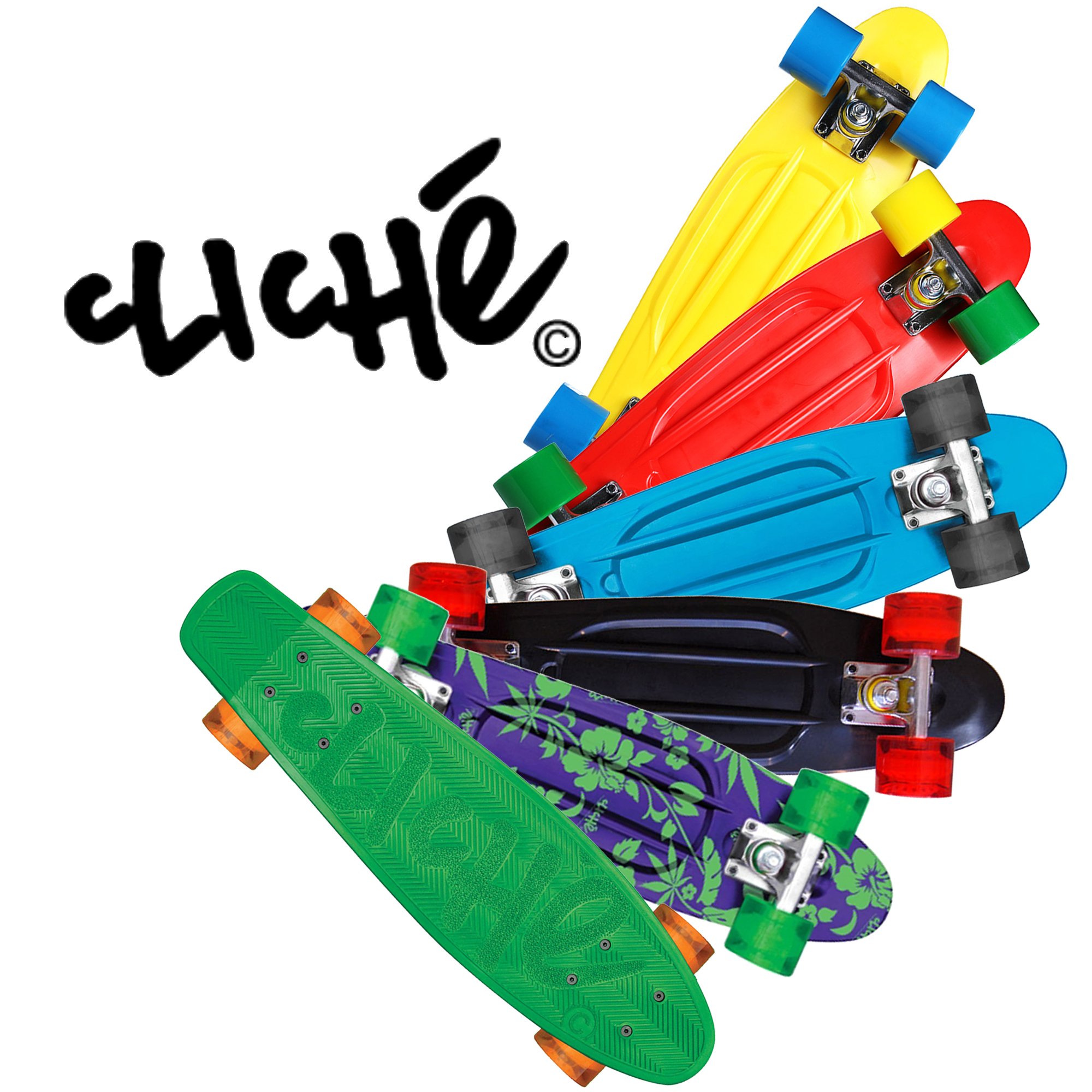 Amazon | CLICHE(クリシェ) Trocadero Plastic Cruiser Black/Red