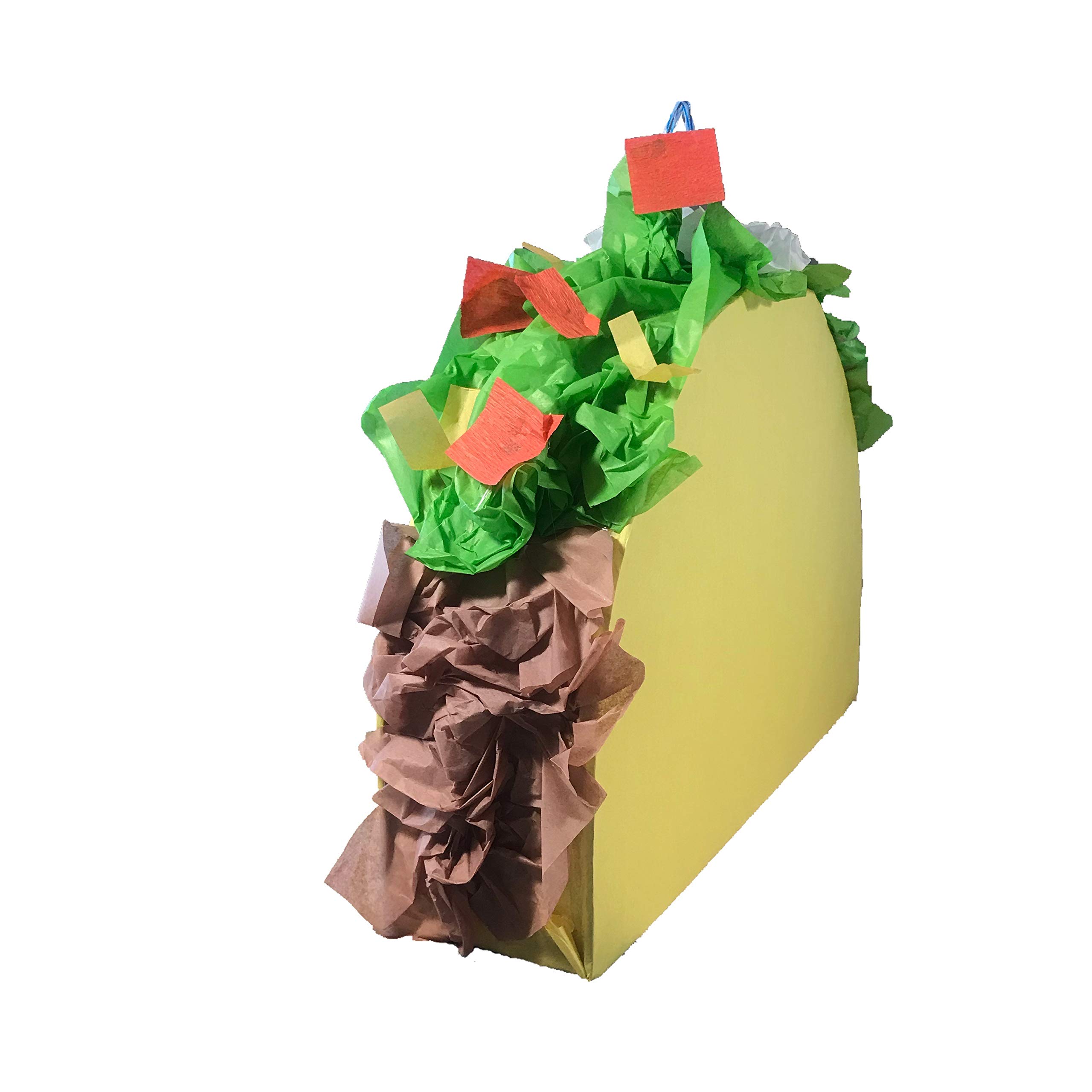 Taco Piñata Party by Piñata Time 17.5" x 11.5" x 4.5" 5LB+ Candy