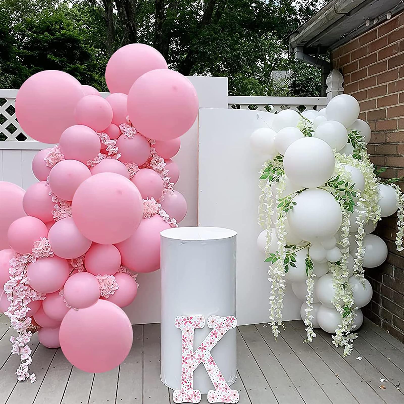 GuassLee 24pcs Pink Balloons 18 Inch, Large Light Pink Balloons Big Latex Balloon for Wedding Engagement Birthday Baby Shower Graduation Anniversary Party Decorations