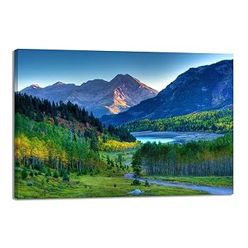 絵画 自然風景　海　湖　森　山 絵画 自然風景 海 湖 森 山 絵画 自然風景 海 湖 森 山