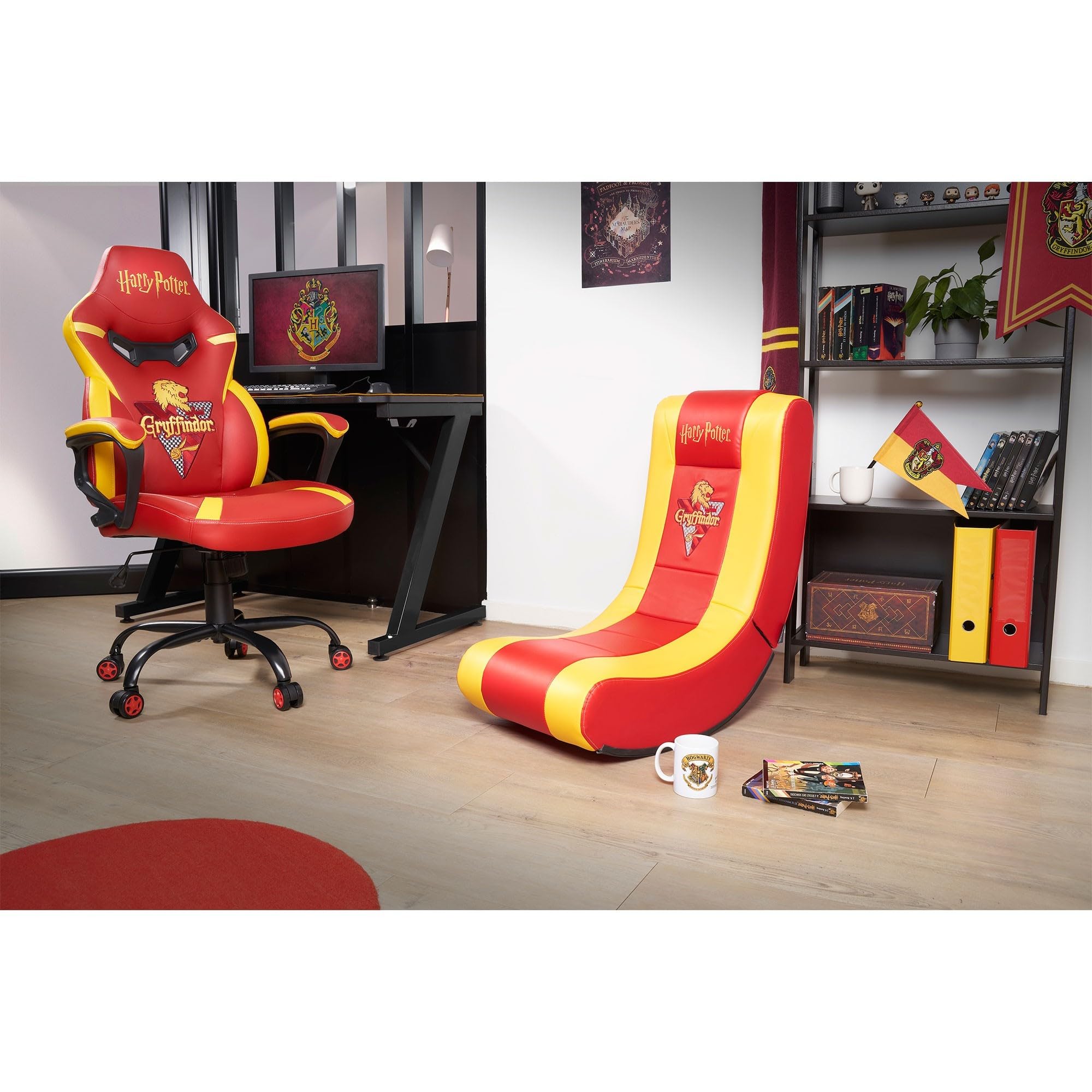 SUBSONIC Harry Potter – Silla de jugador junior Gryffindor – Silla de